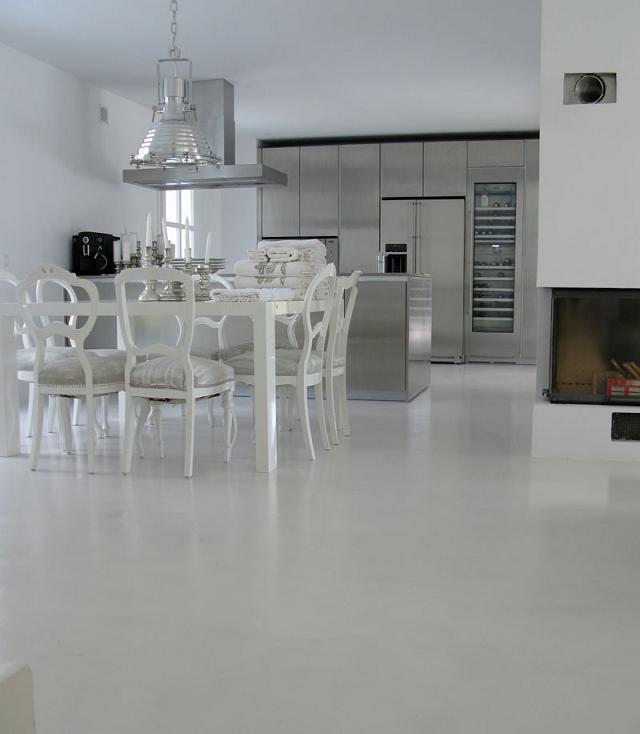 Pavimento in Resina in Cucina