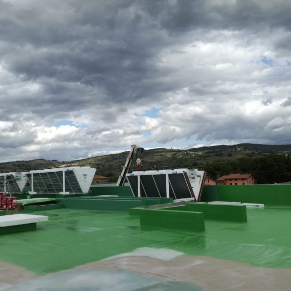 Impermeabilizzazione in resina - Tetto